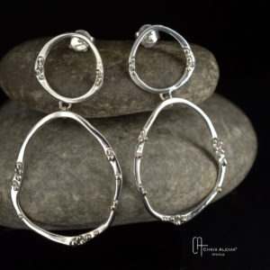 Boucles d'oreilles argent Envy