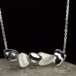 Pendentif argent Pebbles