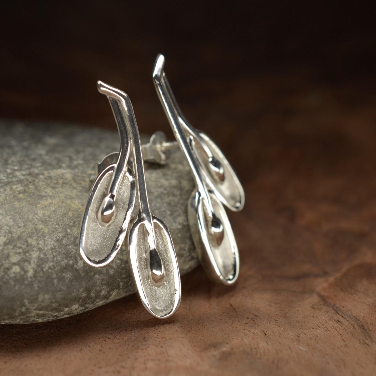 Boucles d'oreilles argent Fulvia