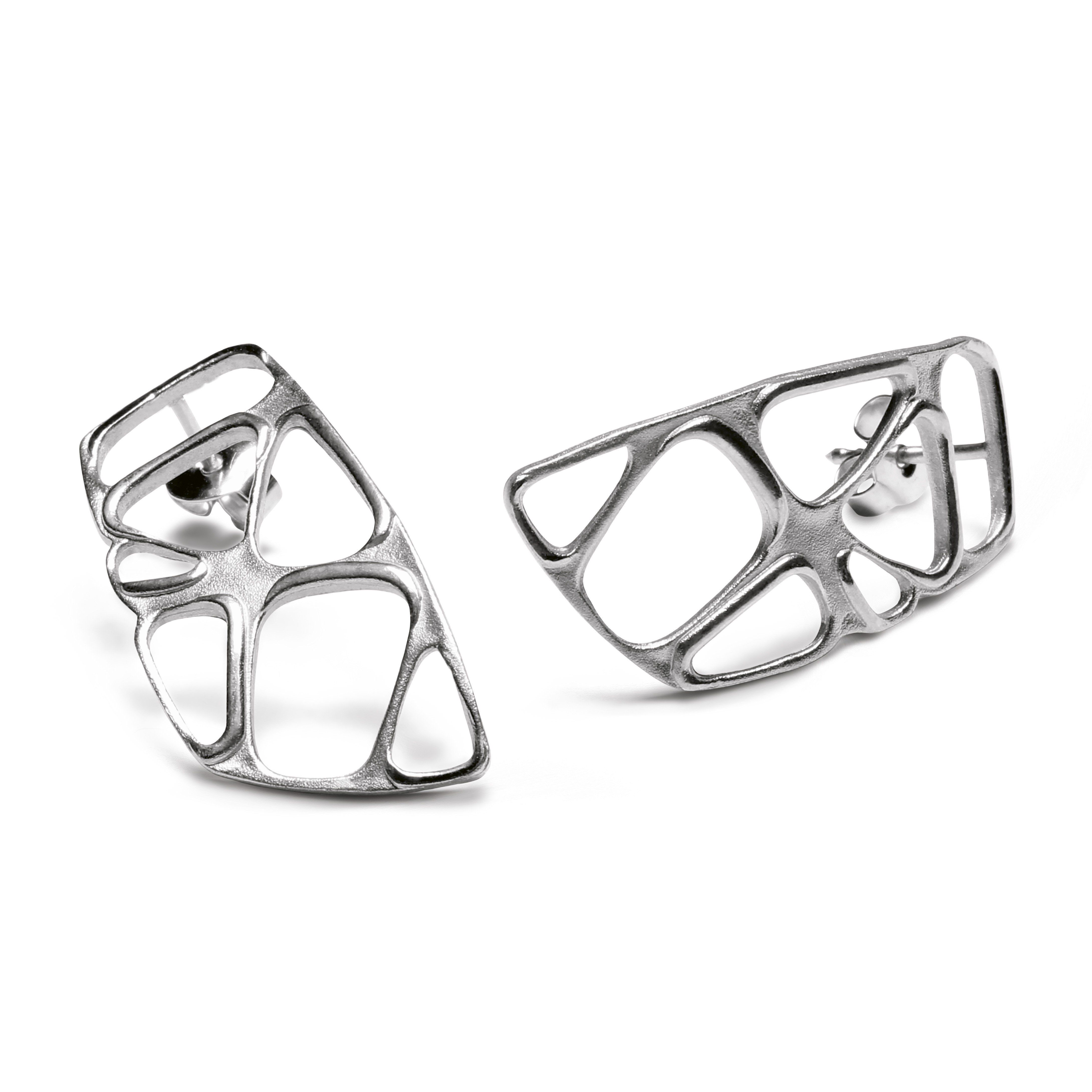 Boucles d'oreilles argent Lotus